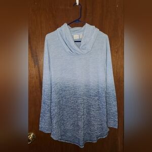 Chico's Blue Gradient Sweater